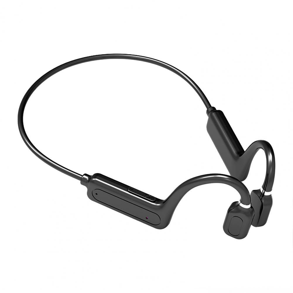 G1-1 Bluetooth Bone Conduction Earphone IPX5 Waterproof Swear-proof Ear Hook Headset Wireless Headphone for Sports G1-1 Bluetooth Bone Conduction Earphone IPX5 Waterproof Swear-proof Ear Hook Headset Wireless Headphone for Sports